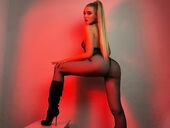 White Girl Puts A See-Through Dildo In Her ASS!