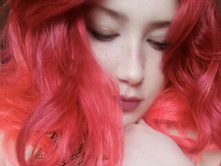 LoniRed - LiveJasmin Deepthroat Dildo Dirtytalk Girl 