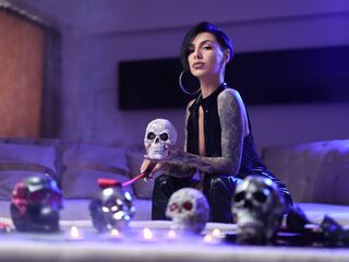 SophieBastet - LiveJasmin Dirtytalk Piercing Smoke Girl 