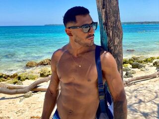 ThiagoStreet - LiveJasmin Dildo Oilshow Striptease Boy 